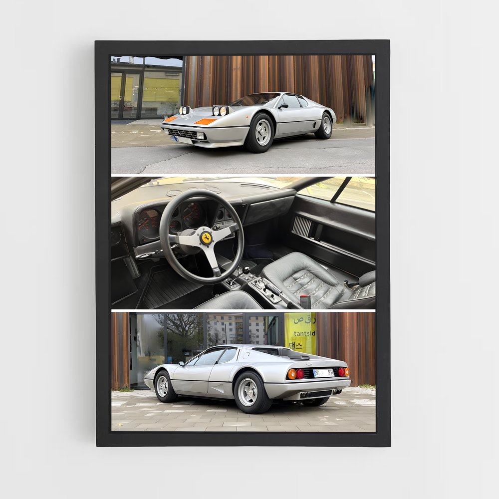 Poster Parking Mania – affiche Ferrari (vue 2)